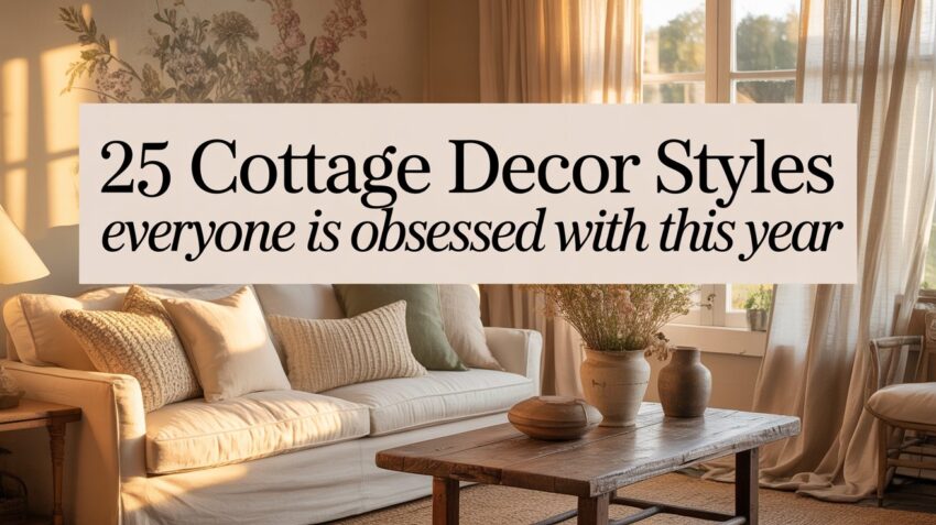 25 Cottage Decor Styles Everyone Is Obsessed With This Year