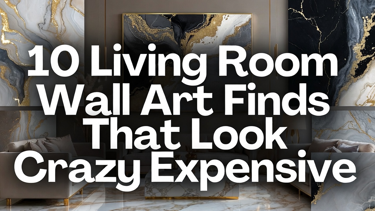 10 Living Room Wall Art Finds That Look Crazy Expensive
